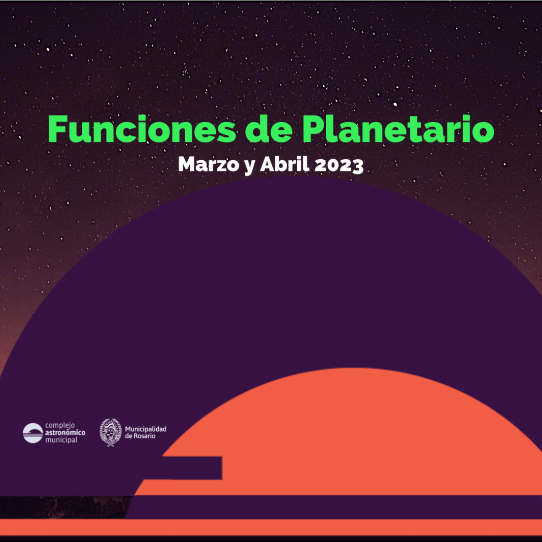 Funciones de Planetario durante Marzo y Abril - 0